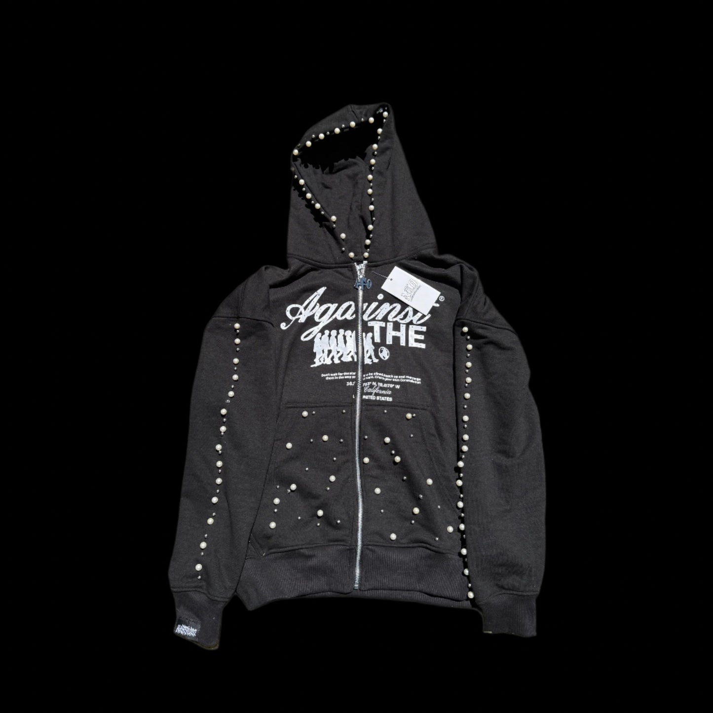 BLACK PEARL ZIP UP