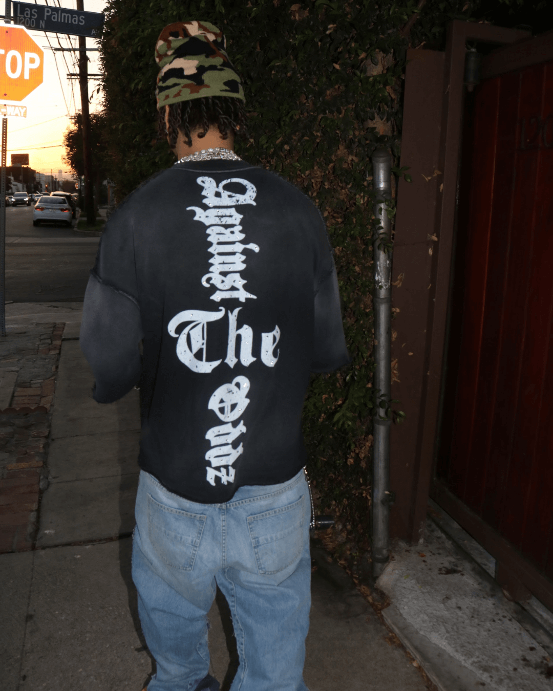 BLACK MJ SILHOUETTE TEE