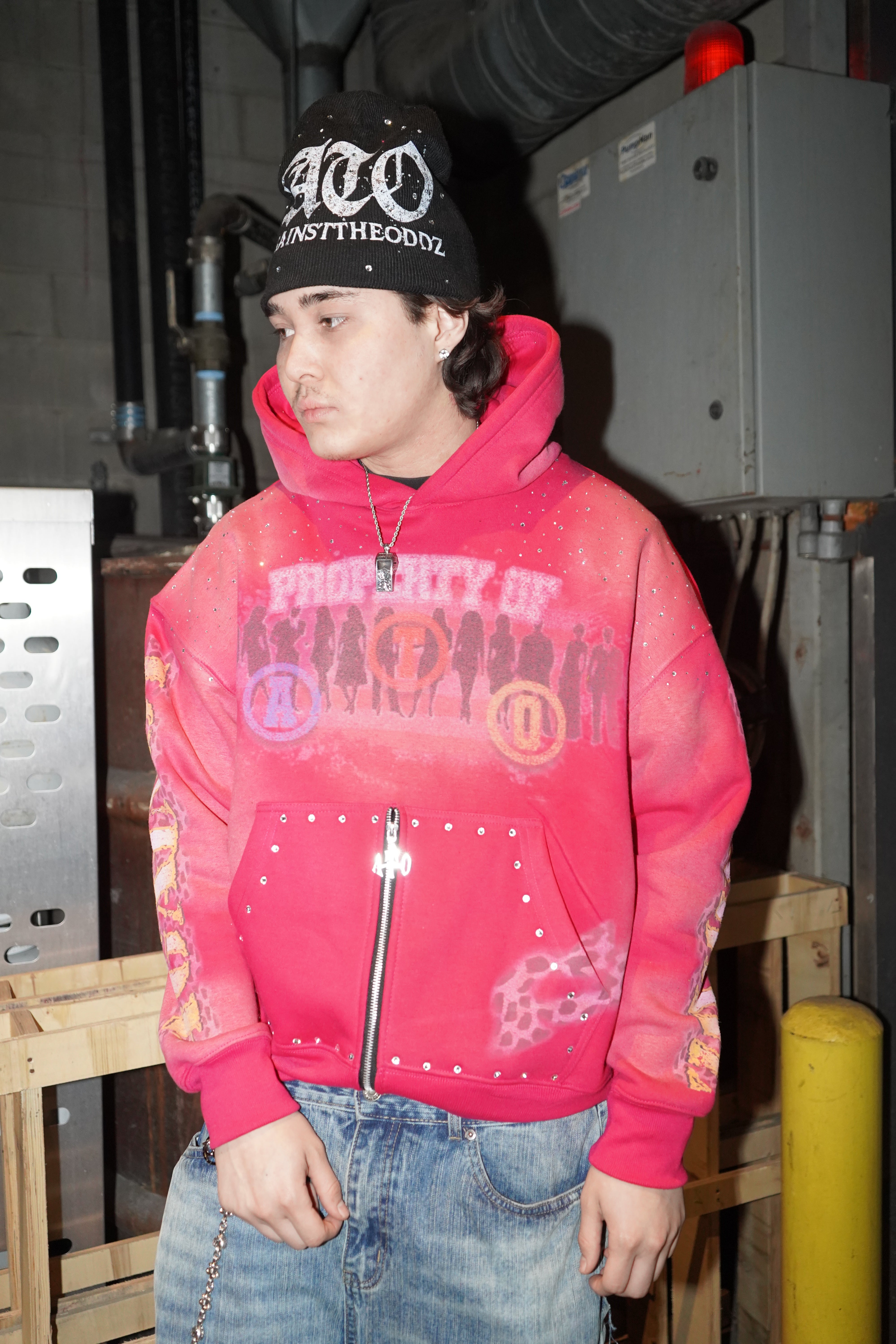ATO Cheetah Olympian Jacket Pink