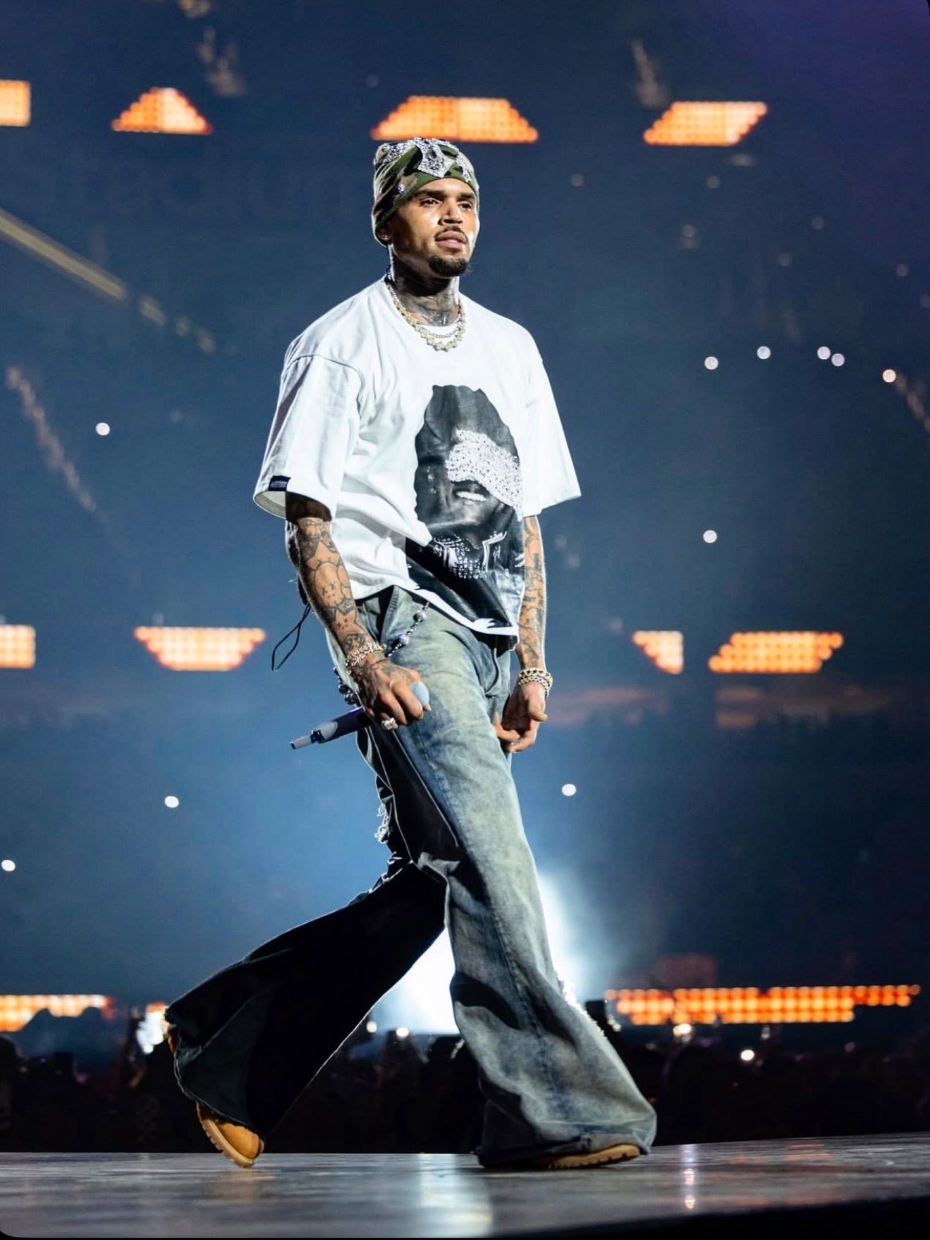 MJ vintage rhinestone TEE