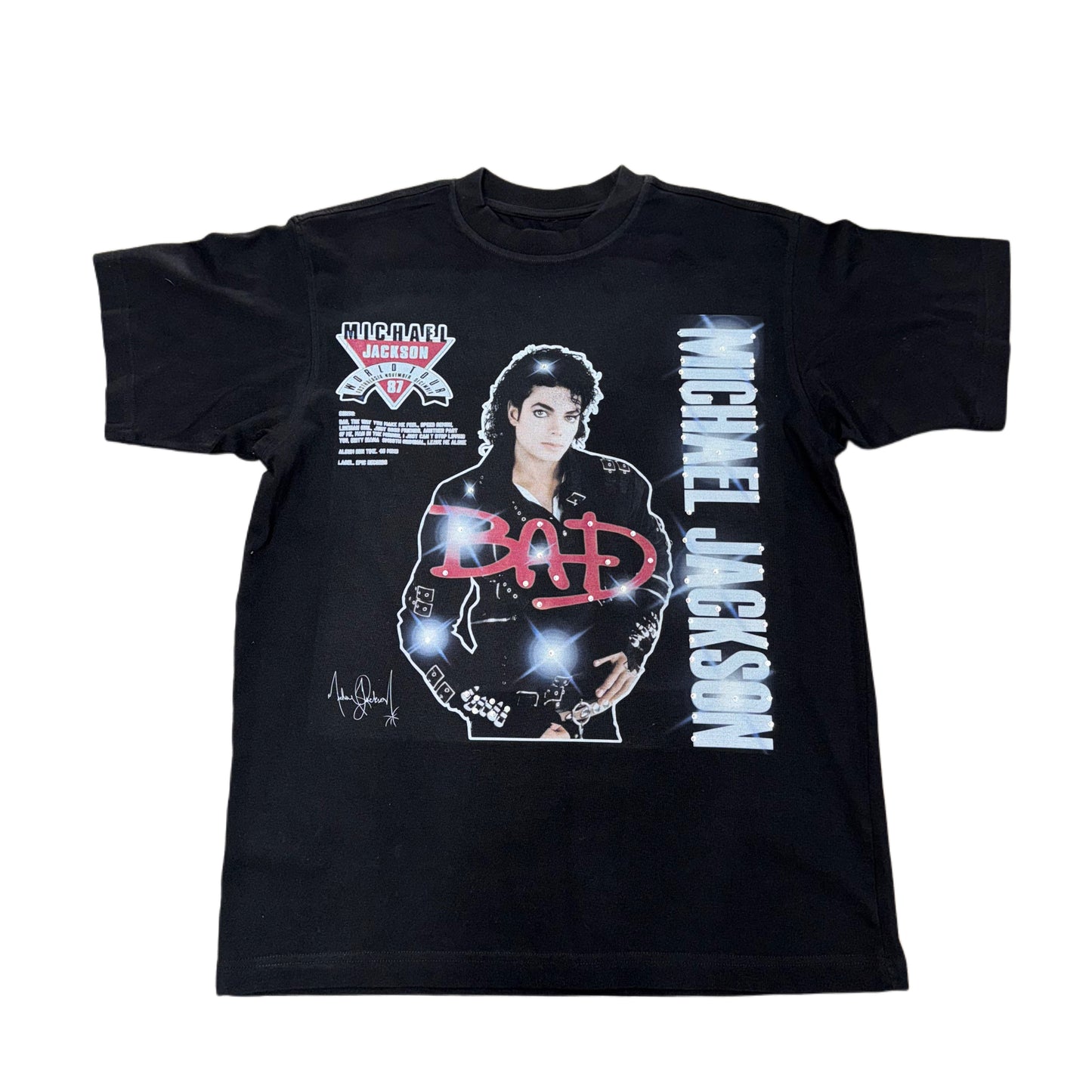 MJ vintage Black Tee