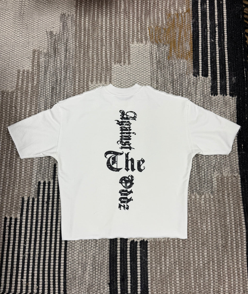 White MJ Silhouette TEE