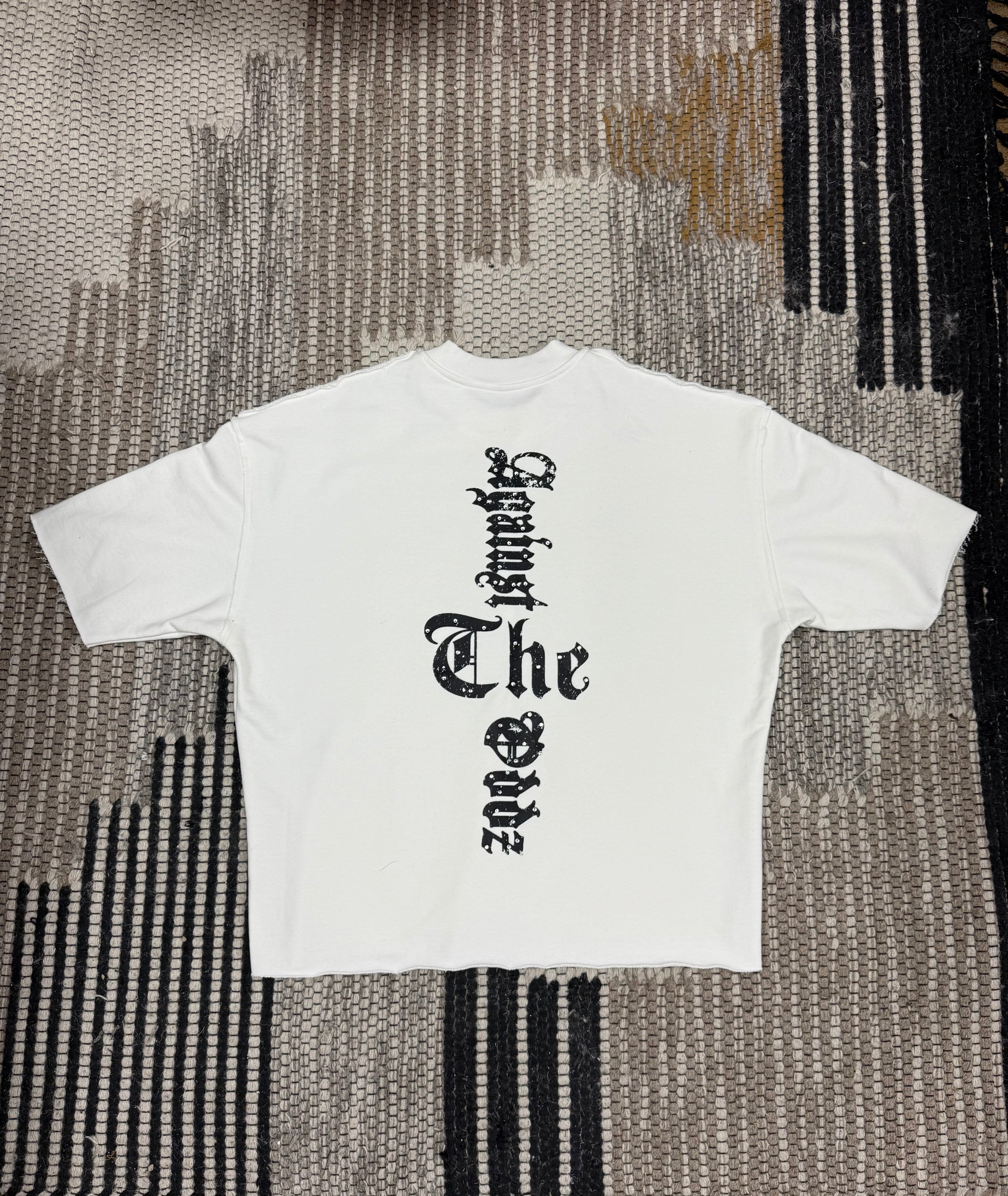 White MJ Silhouette TEE