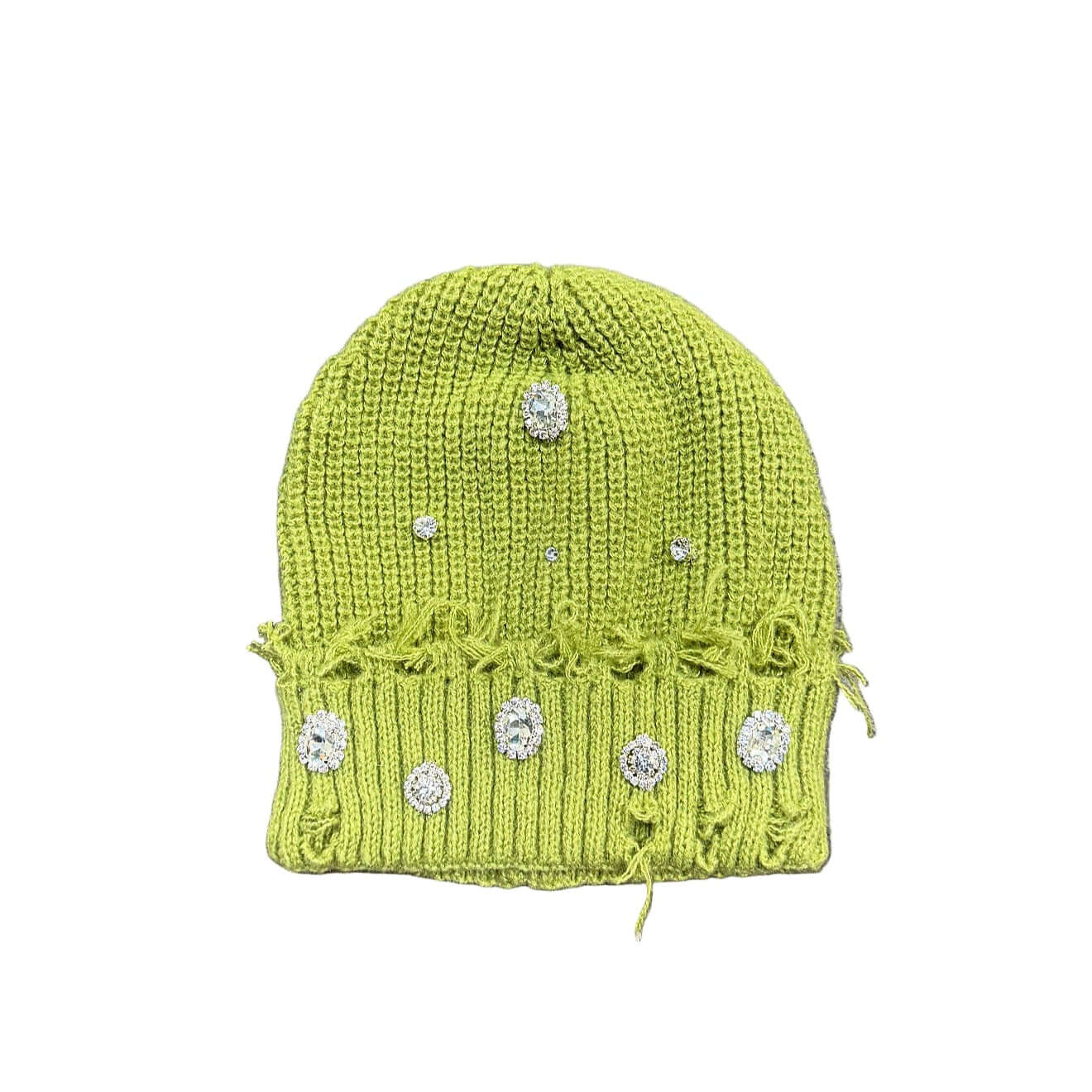 Green ATO Rhinestone Beanie