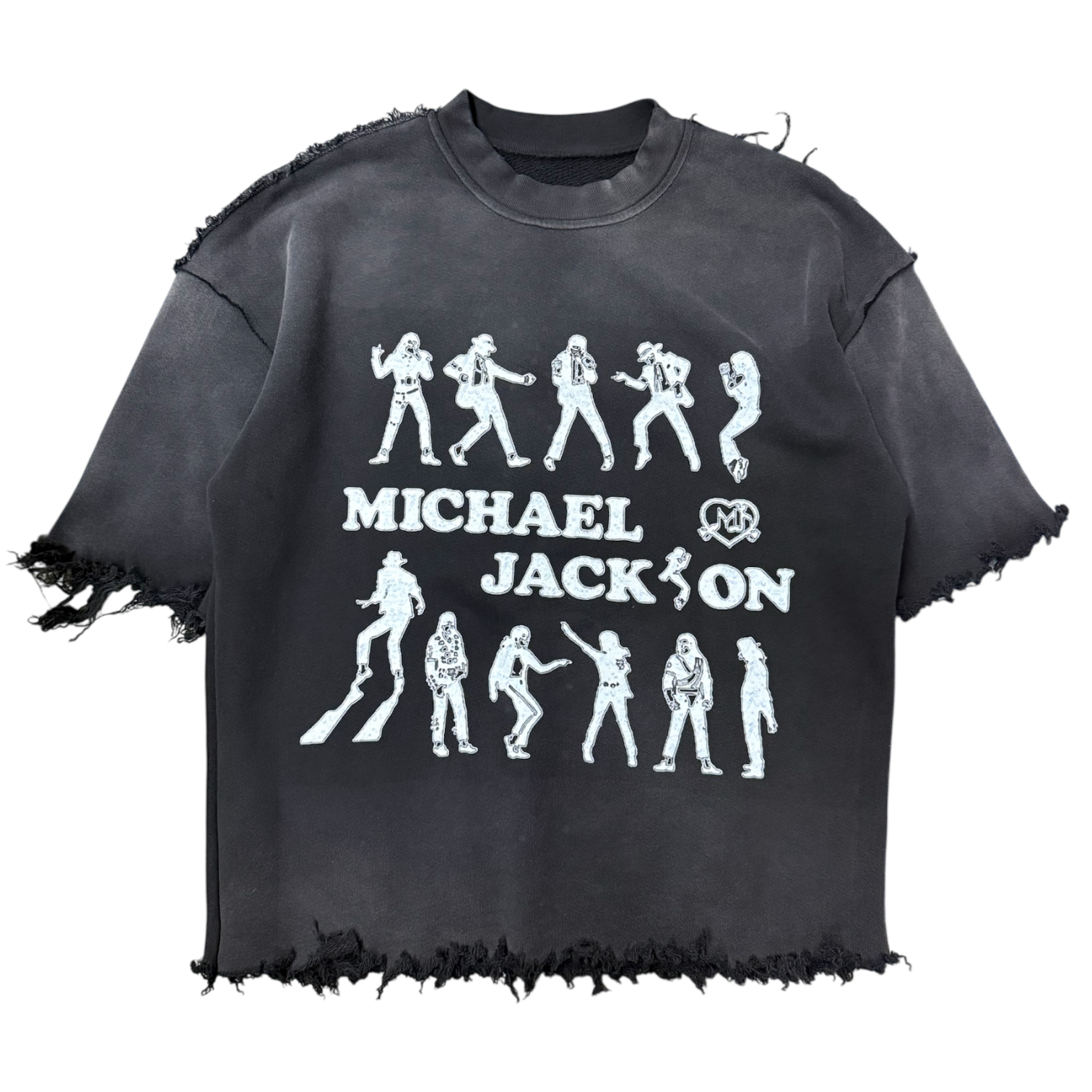 BLACK MJ SILHOUETTE TEE