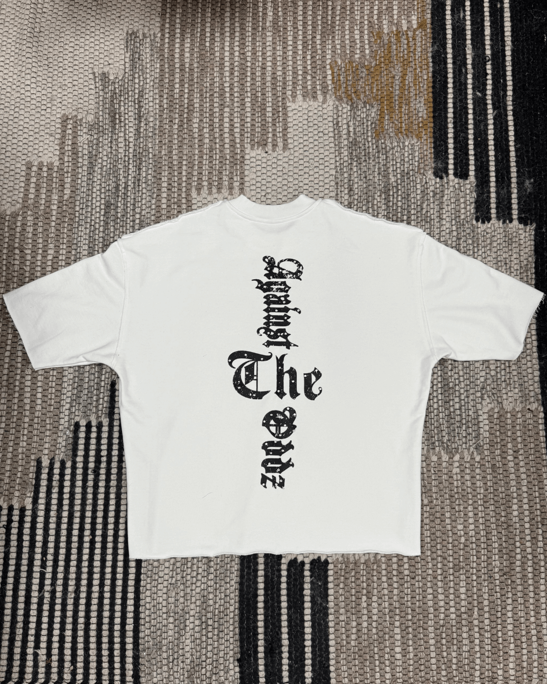 White MJ Silhouette TEE